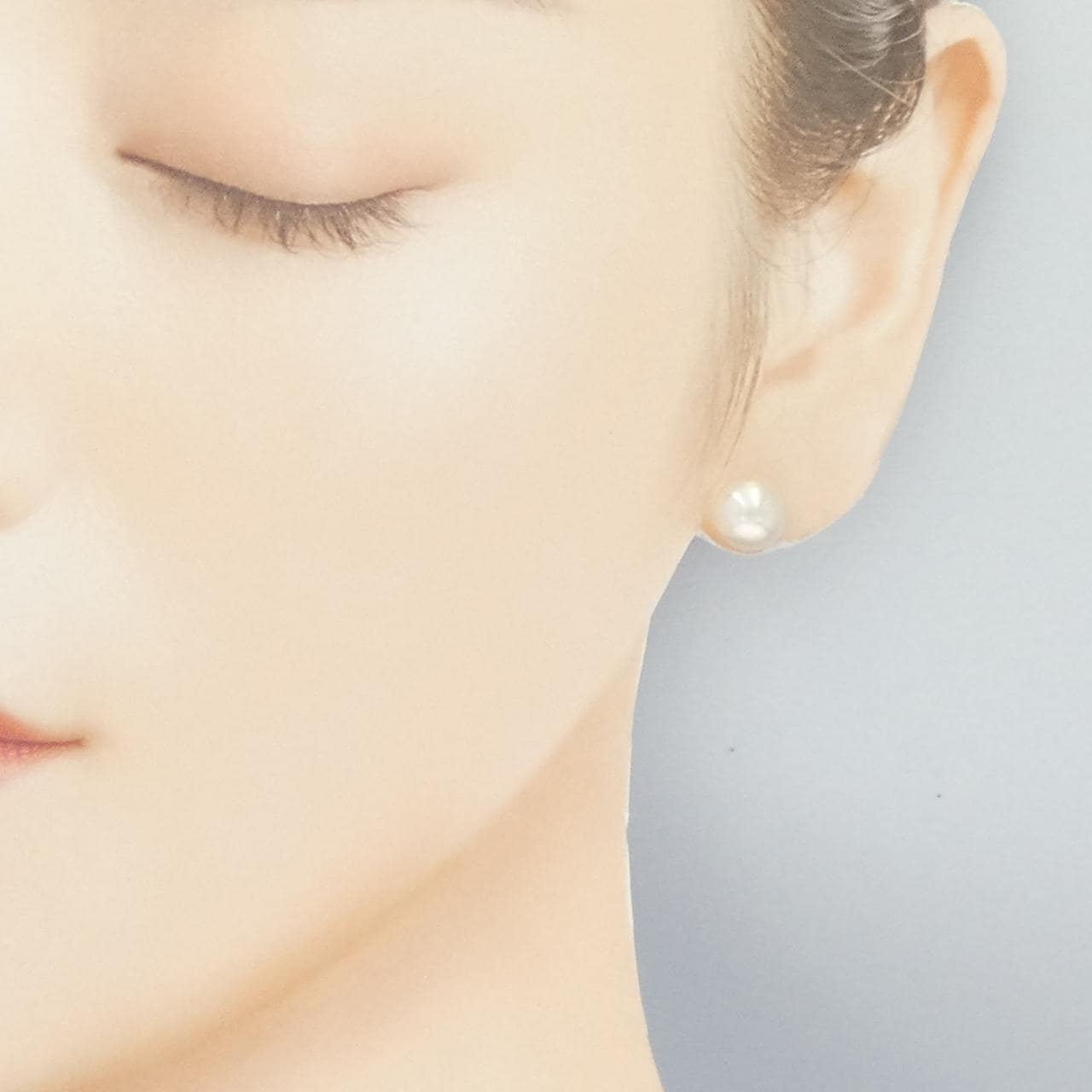 K14WG アコヤパール ピアス 8.5mm