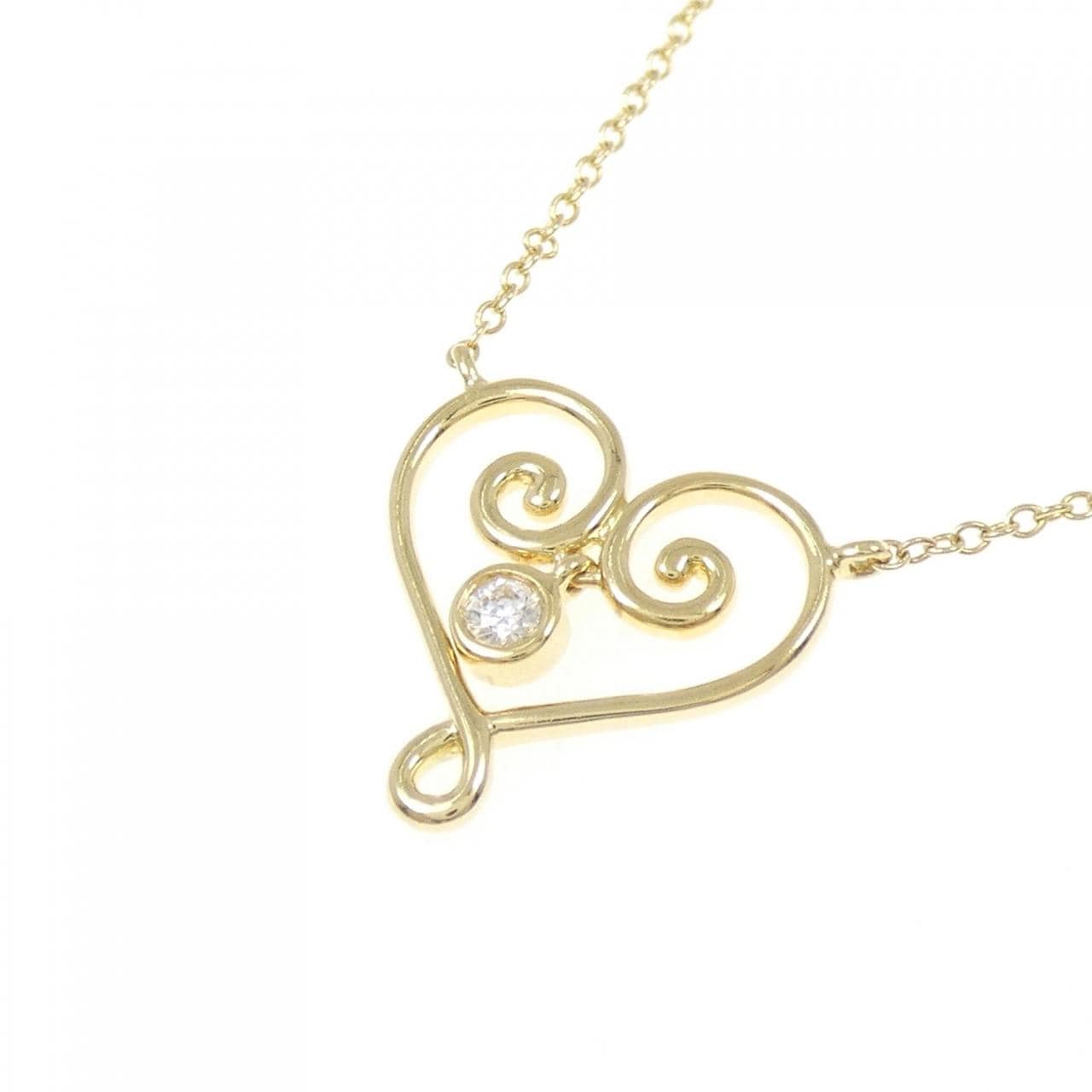 ティファニー ゴルドーニ ハート ネックレス