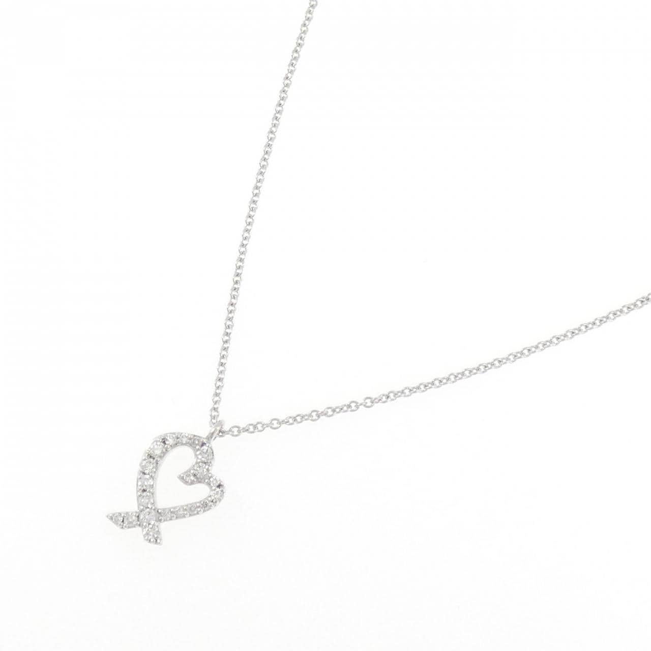 ティファニー ラビングハート ネックレス