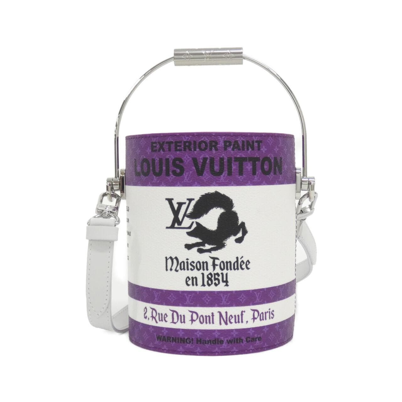 ルイヴィトン LVペイント カン M81591 バッグ