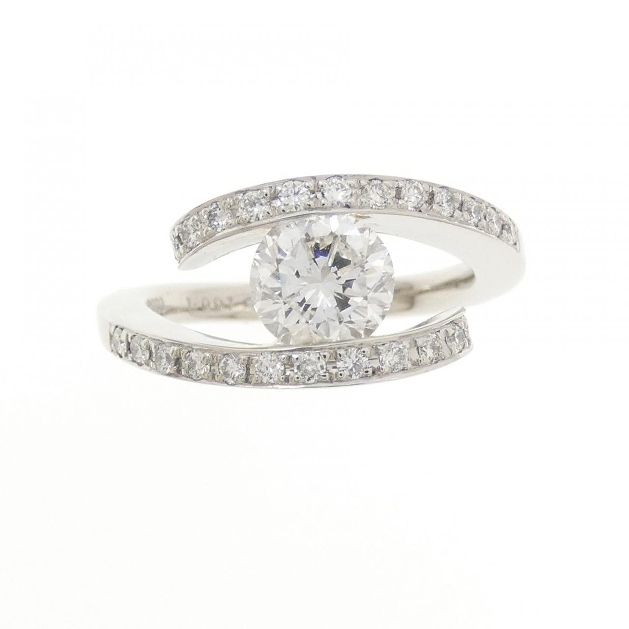 PT900 ダイヤモンド リング 1.001CT
