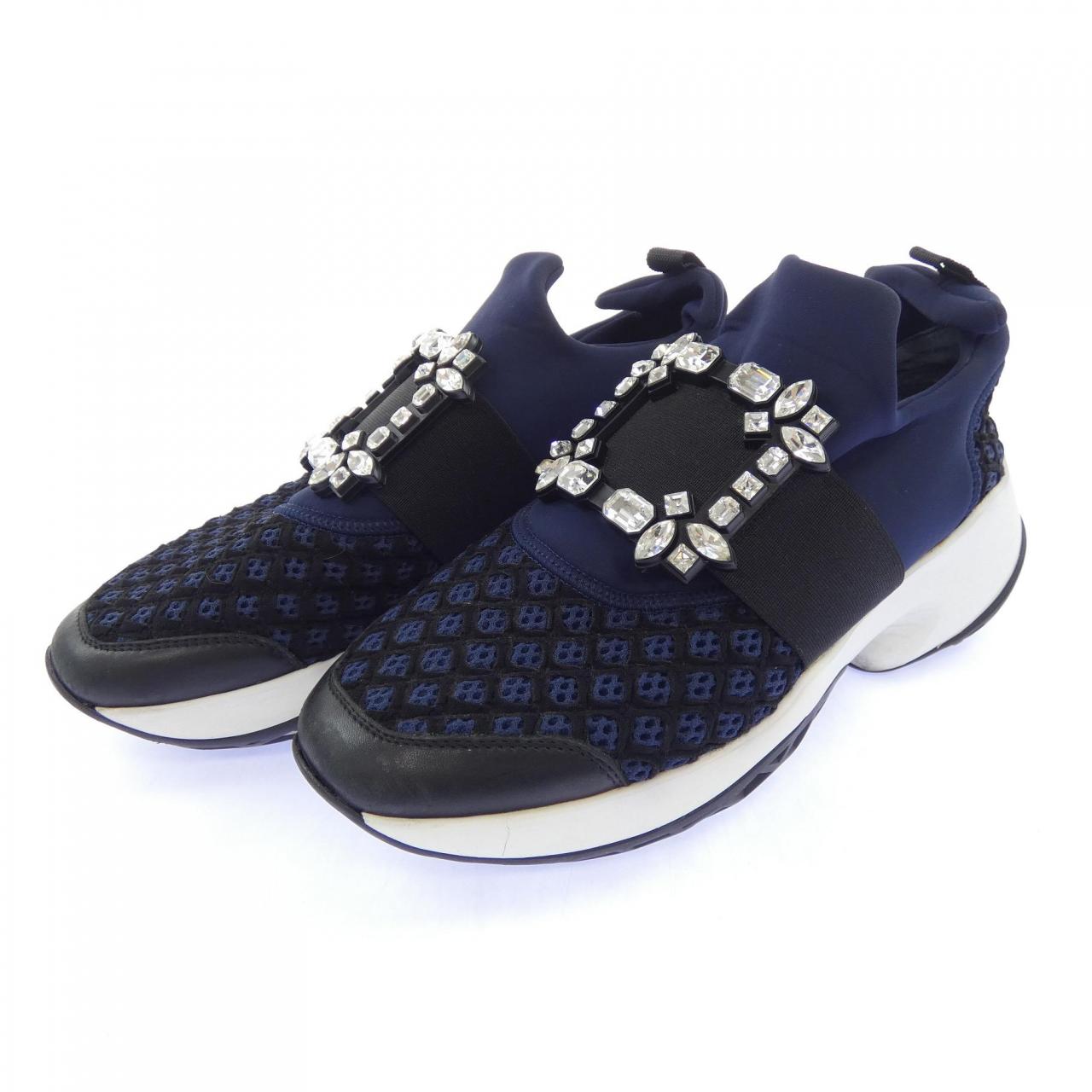 ロジェヴィヴィエ ROGER VIVIER ヴィヴ ラン　ストラスバックル スニーカー