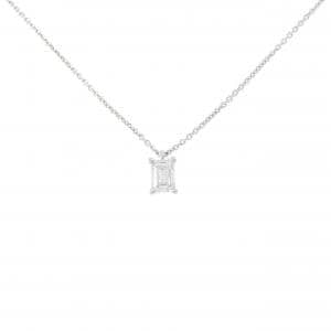 グラフ ダイヤモンド ネックレス 0.52CT G VVS1 エメラルドカット