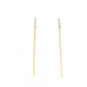 スタージュエリー ダイヤモンド ピアス 0.016CT