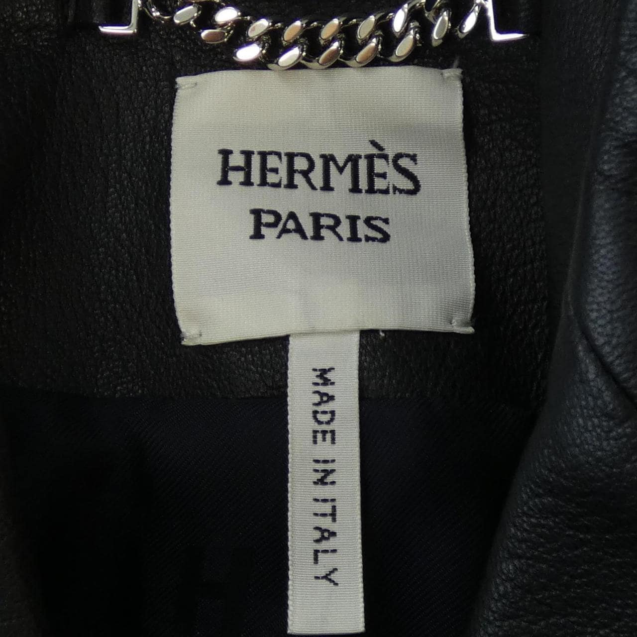 HERMES HERMES Leather Jacket