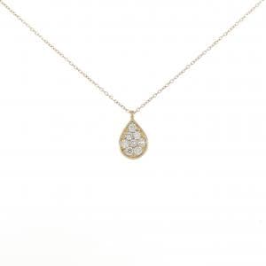 K18YG ダイヤモンド ネックレス 0.15CT