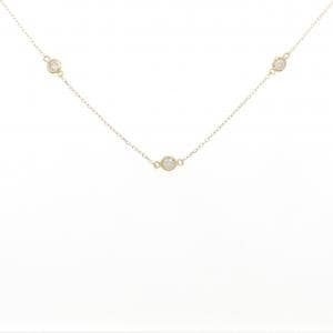 K18YG ダイヤモンド ネックレス 1.006CT