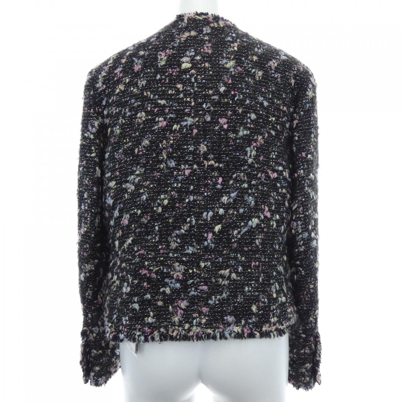 【ヴィンテージ】シャネル CHANEL P24792V15035 04A ノーカラージャケット