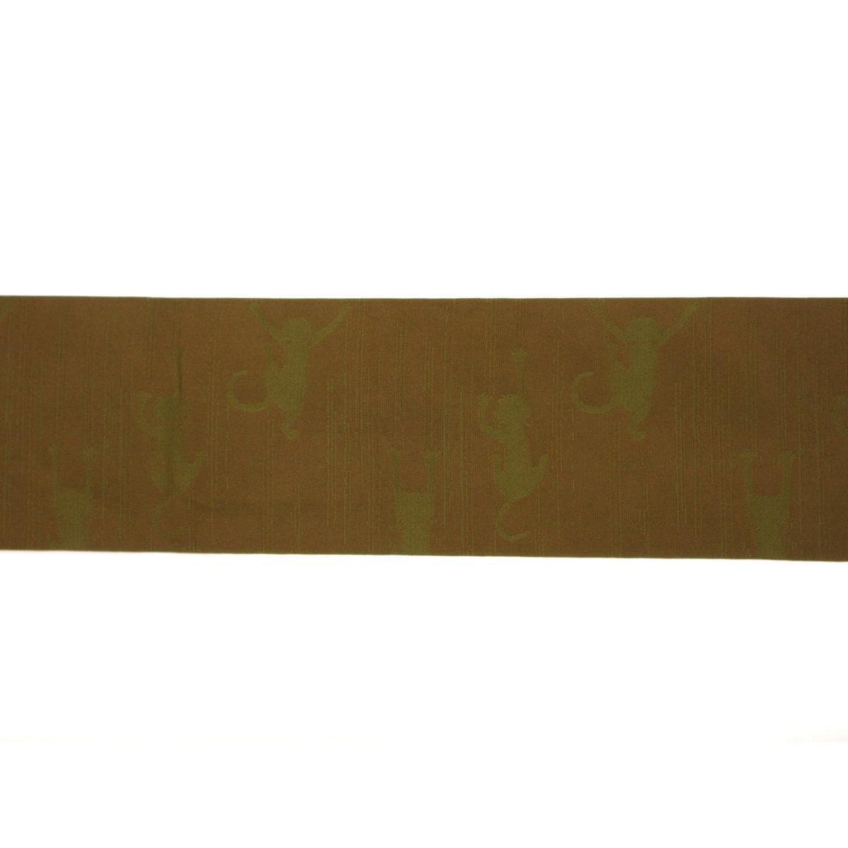 【新品】半幅帯　猫