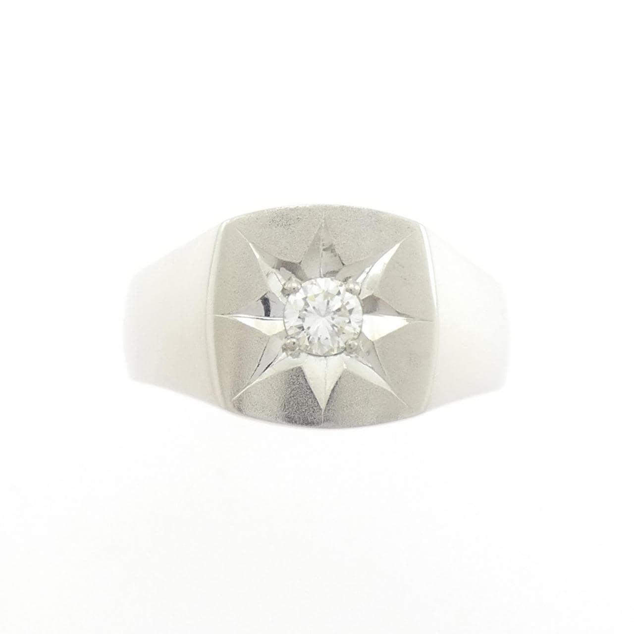 PT900鑽石戒指0.25克拉