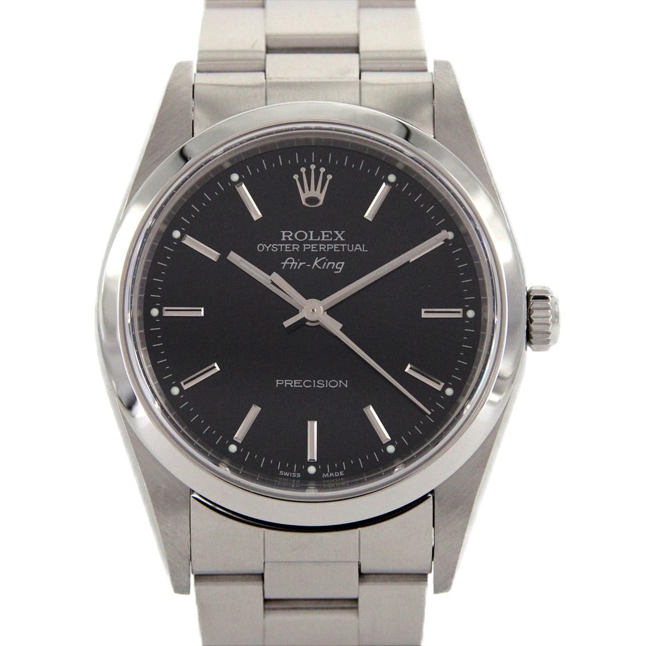 ロレックス エアキング 14000M SS 自動巻 Y番