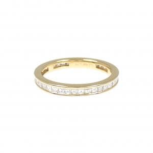 K18YG フルエタニティ ダイヤモンド リング 1.00CT