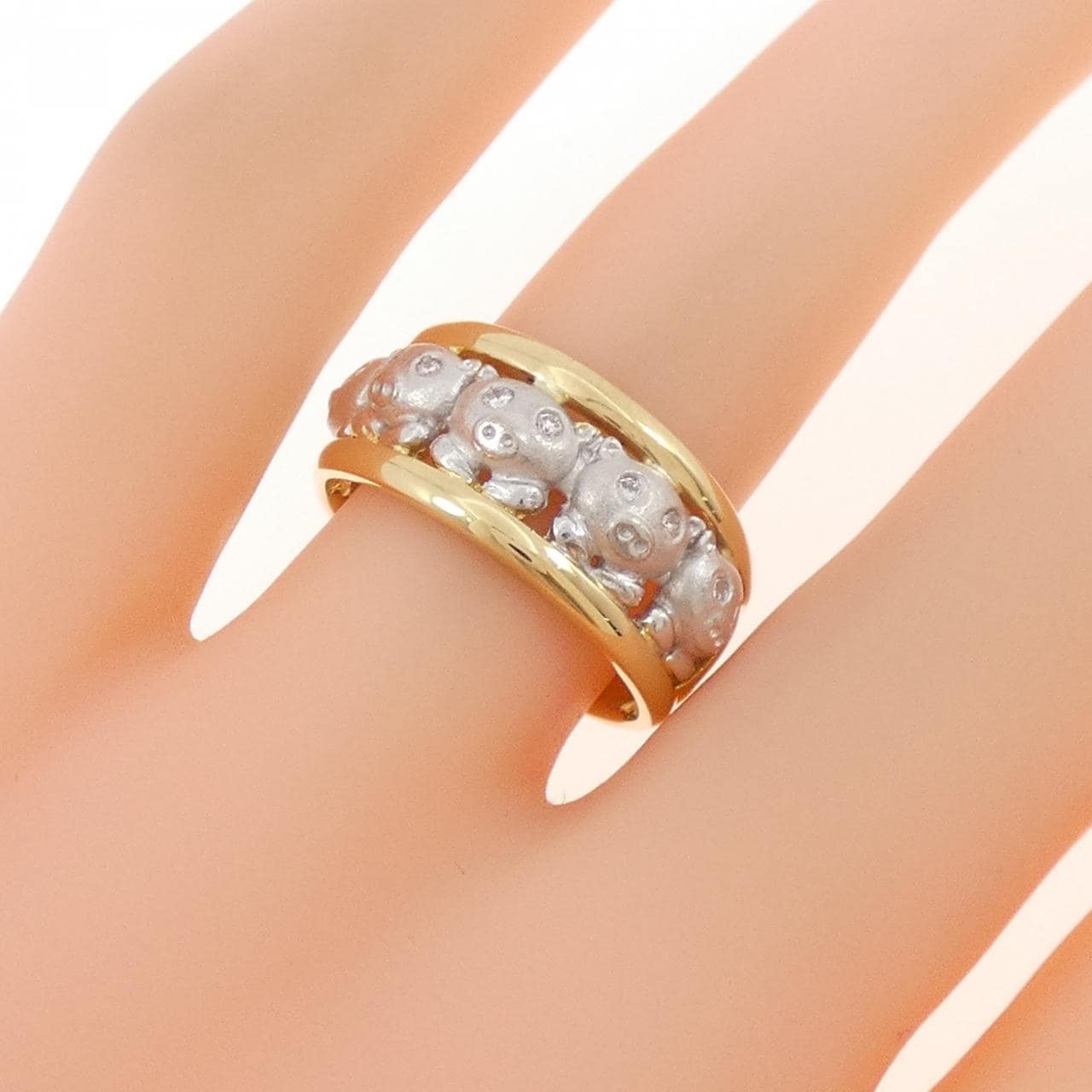 ポンテヴェキオ ダイヤモンド リング 0.37CT