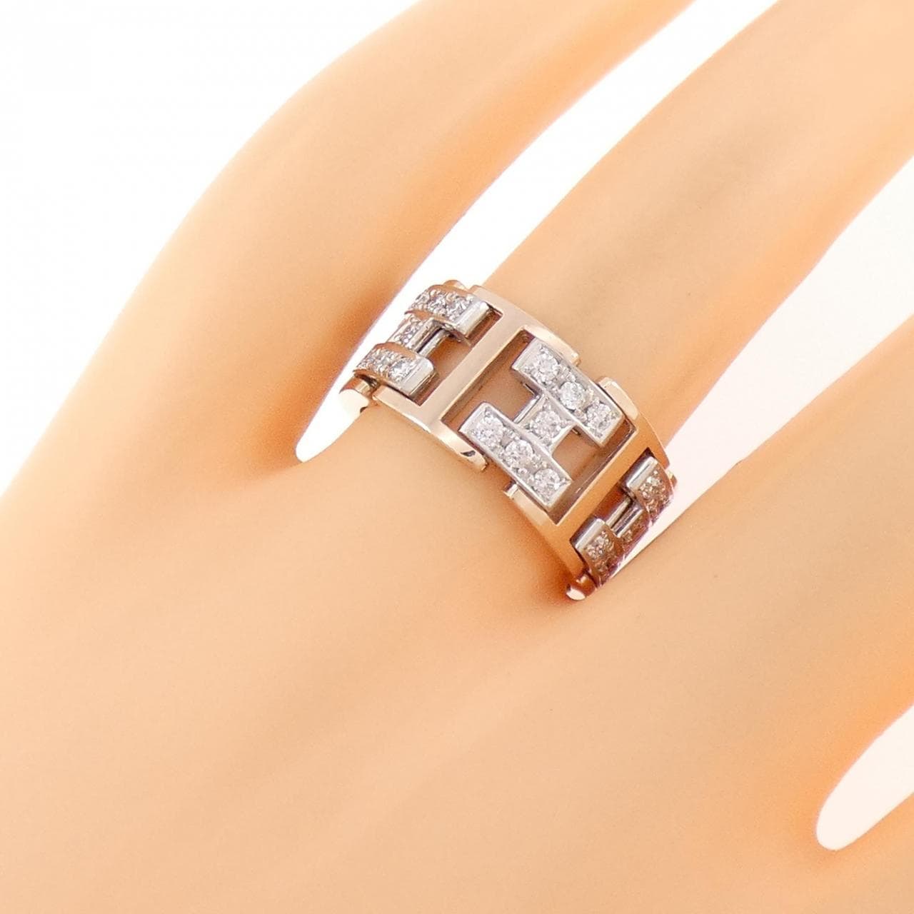 K18PG/K18WG ダイヤモンド リング 0.50CT