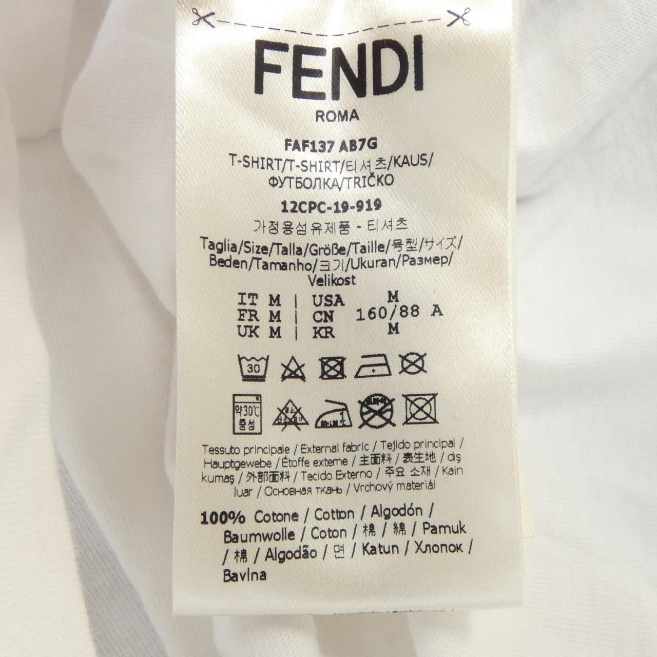 フェンディ FENDI Tシャツ