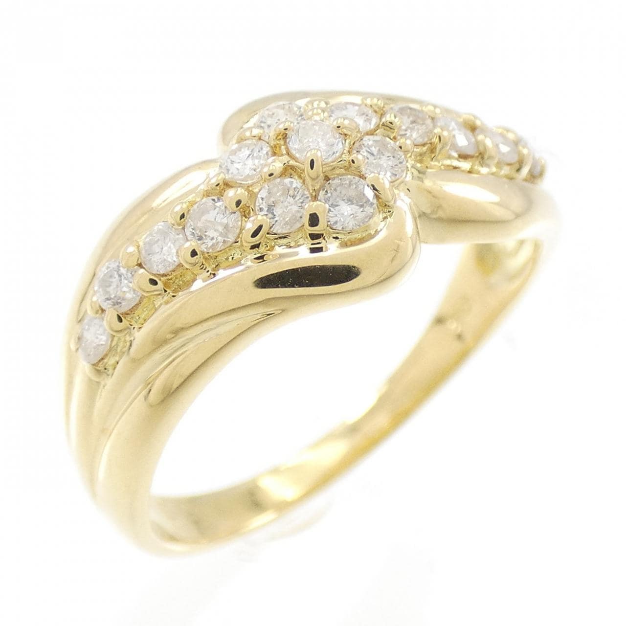 K18YG ダイヤモンド リング 0.30CT