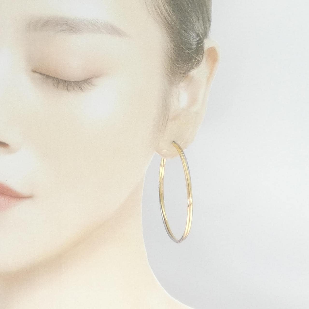 Cartier Trinity hoop earrings