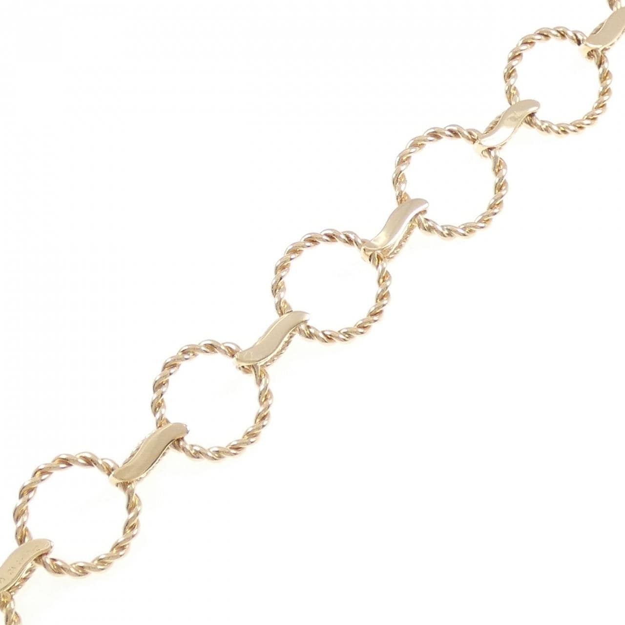 【ヴィンテージ】ヴァンクリーフ&アーペル 14KYG ブレスレット