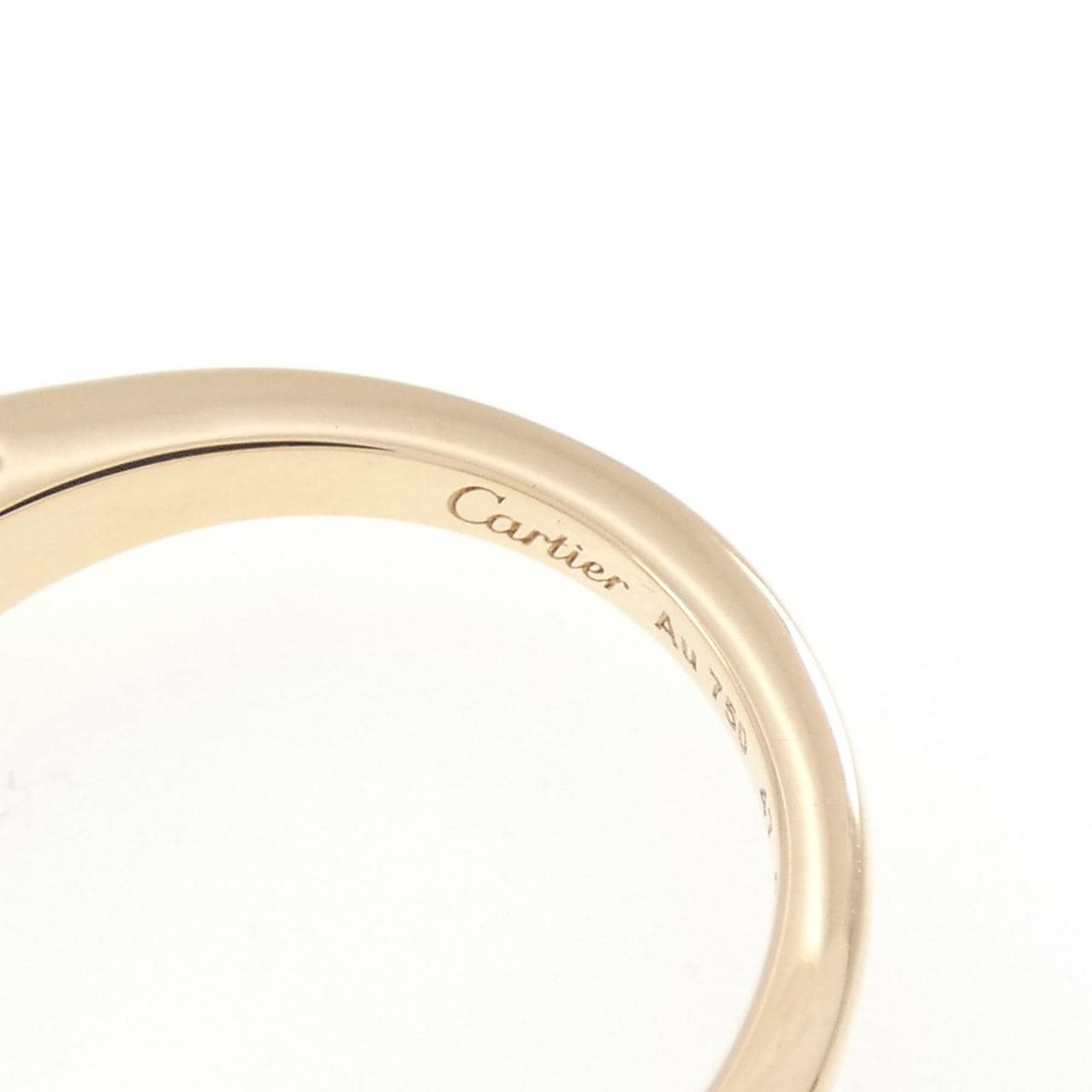 カルティエ バレリーナ リング 0.25CT E VVS2 VG