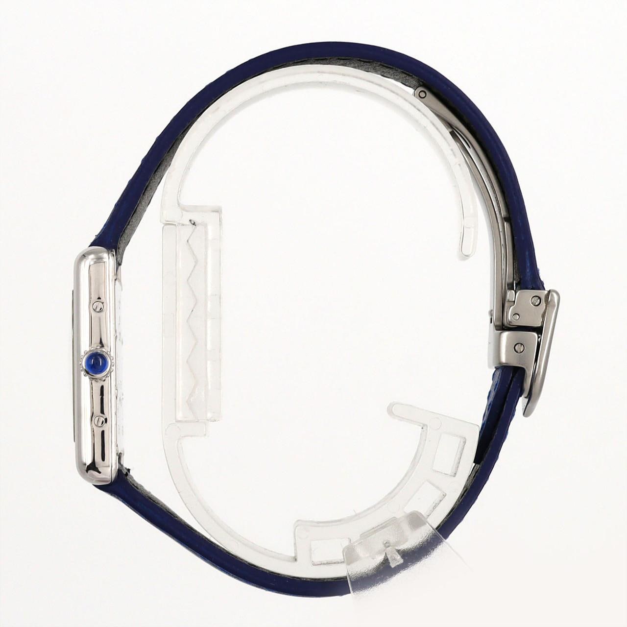 カルティエ マストタンクSM W1014054 シルバー クォーツ