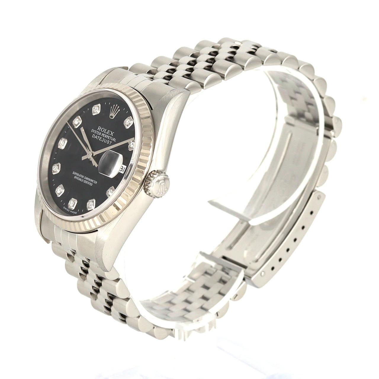 ロレックス デイトジャスト 16234G SSxWG 自動巻 K番