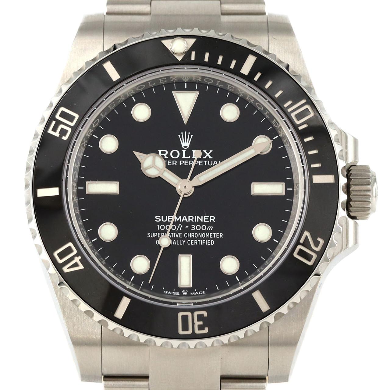 ROLEX Submariner 124060 SS Automatic random number