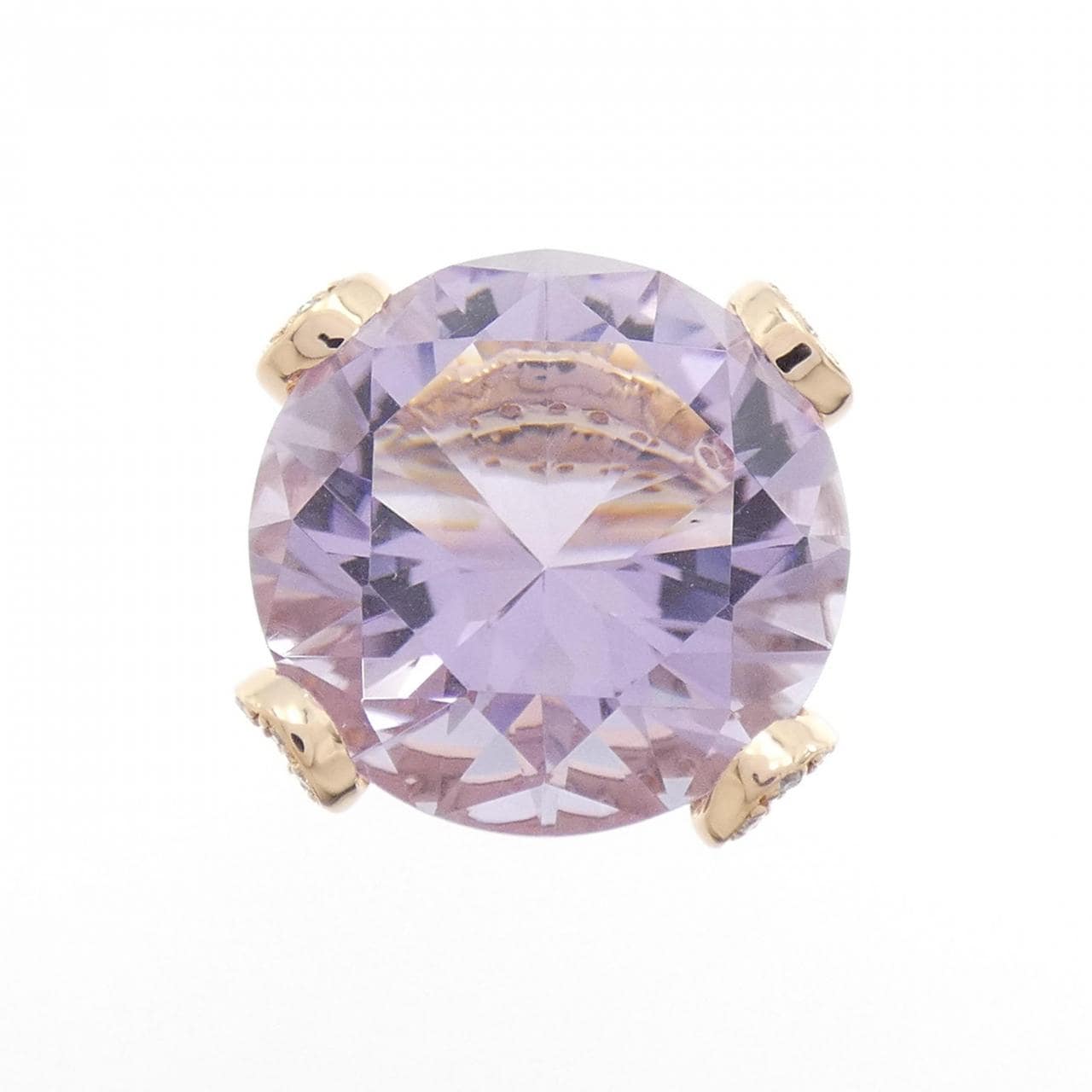 K18PG アメジスト リング