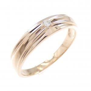 750PG ダイヤモンド リング 0.028CT