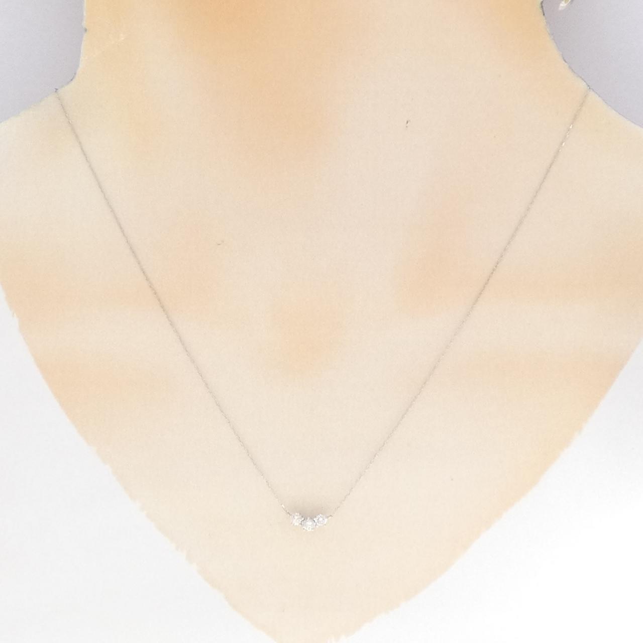 PT950/PT900 ダイヤモンド ネックレス 0.20CT