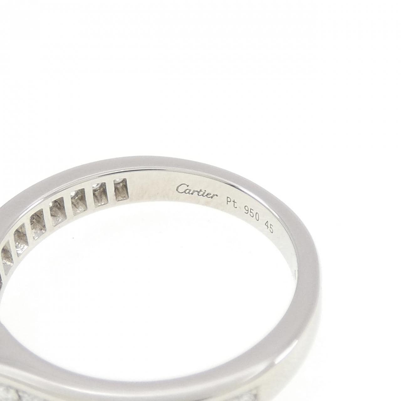 カルティエ 1895 ソリテール リング 0.34CT E VVS1 3EXT