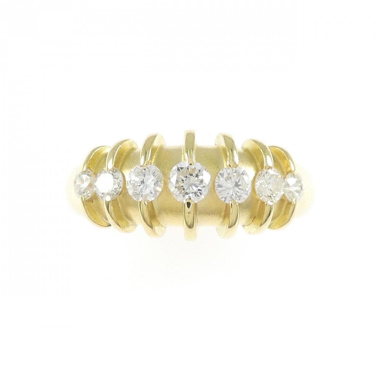 K18YG ダイヤモンド リング 0.52CT