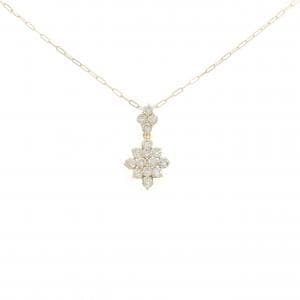 K18YG ダイヤモンド ネックレス 0.50CT