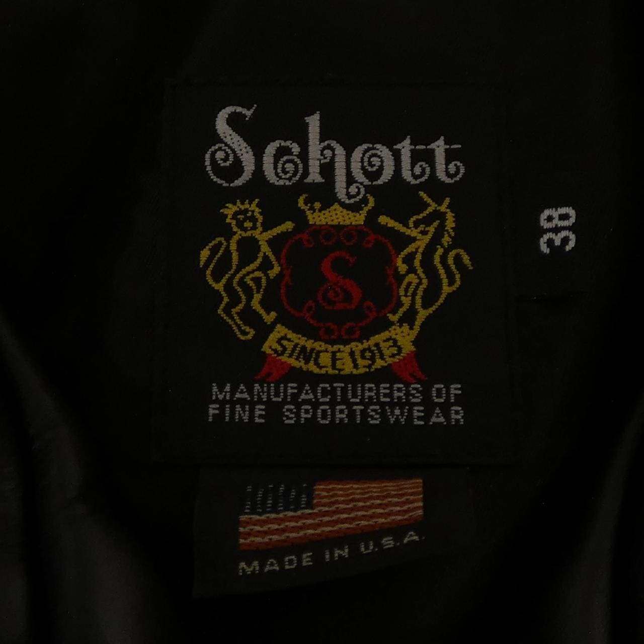 ショット SCHOTT レザーライダースジャケット
