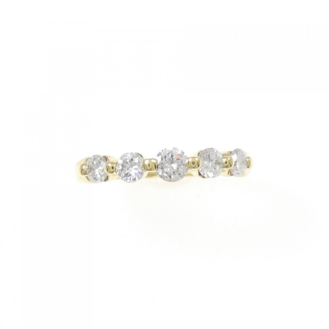 K18YG ダイヤモンド リング 0.52CT