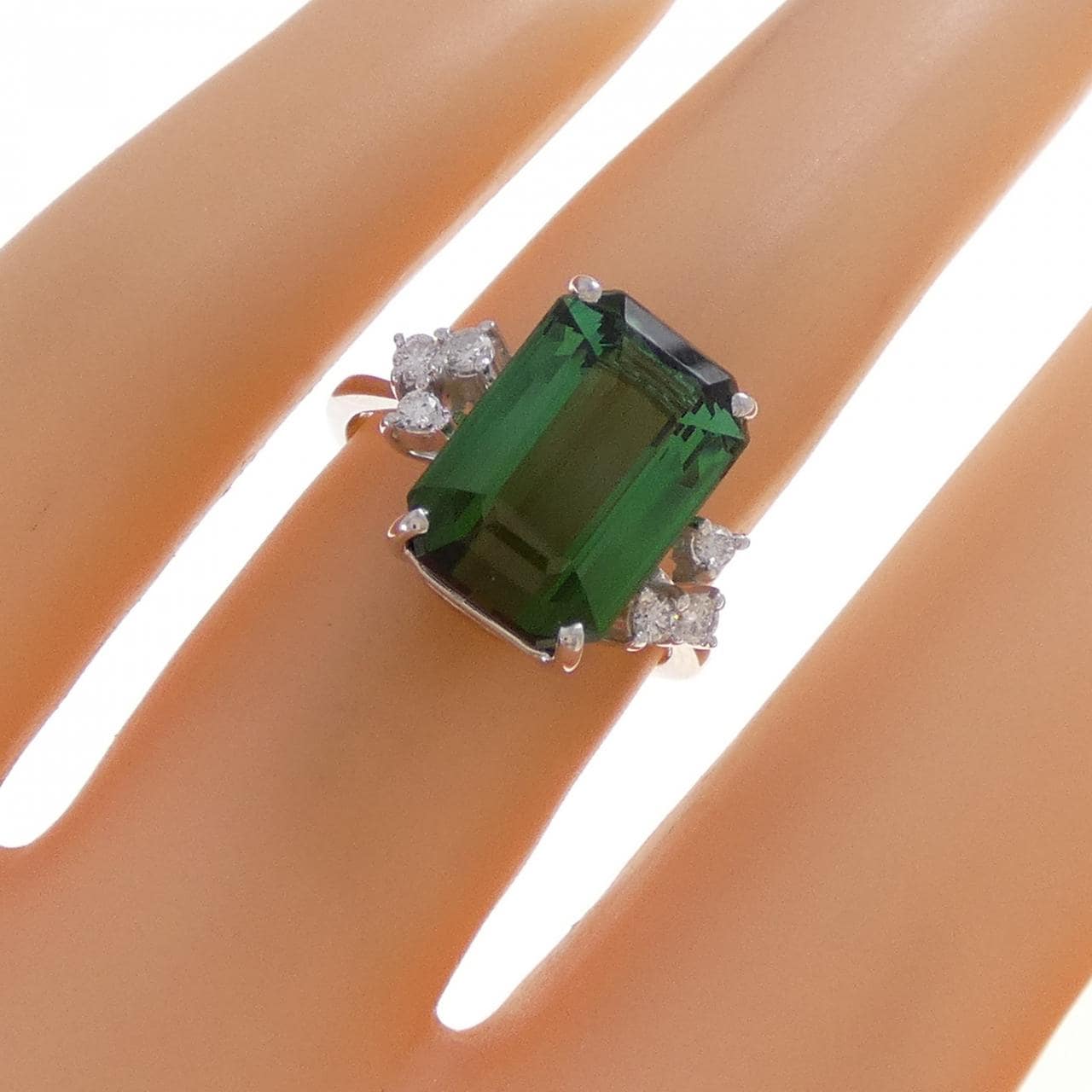 750WG トルマリン リング