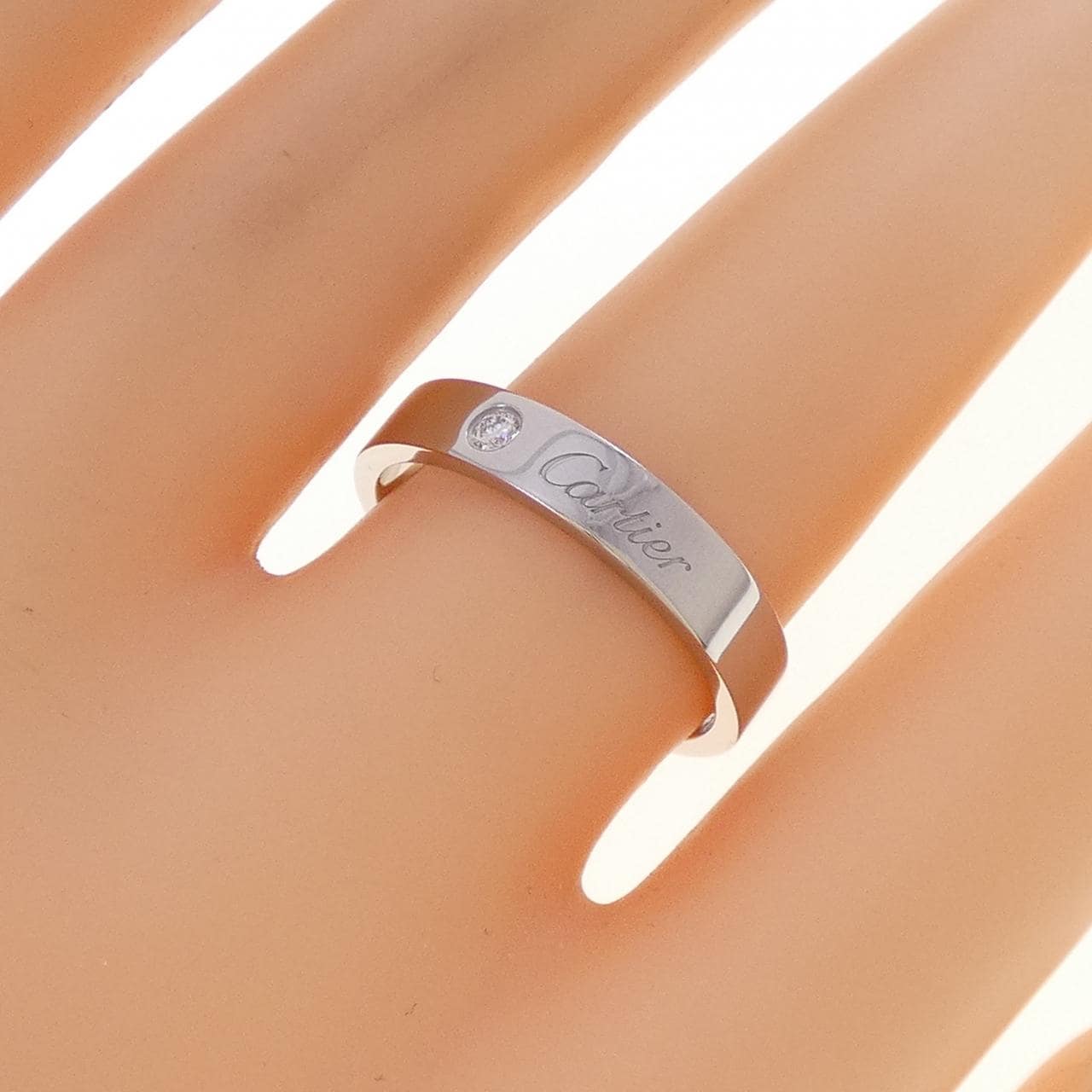 カルティエ ウェディング 1P リング