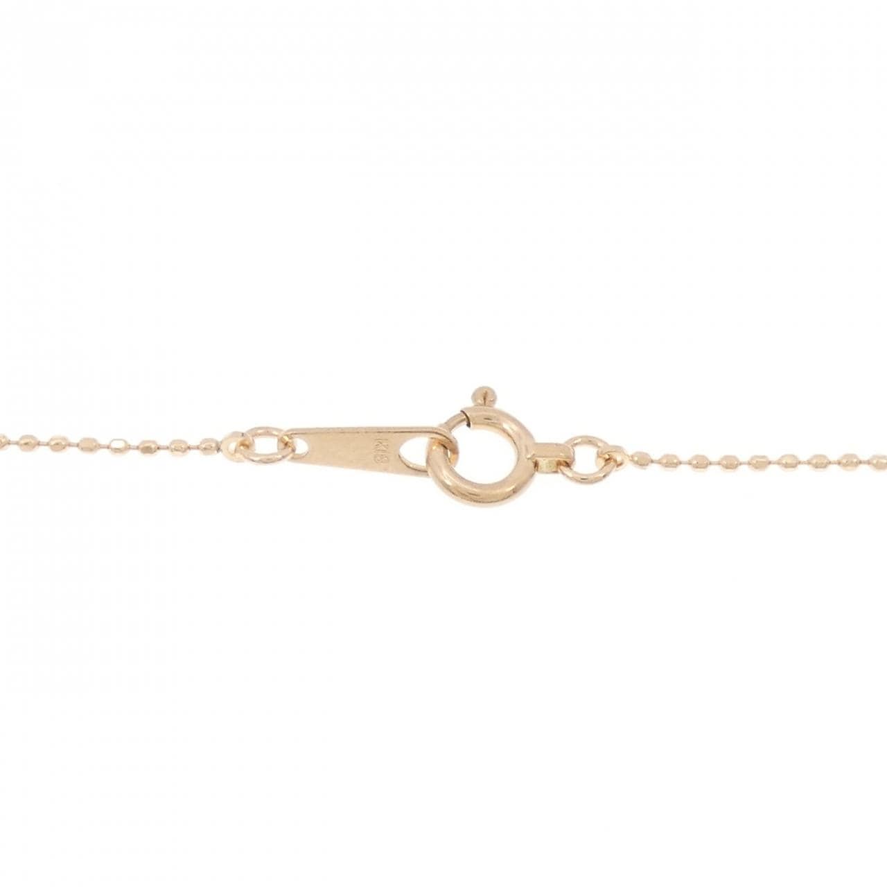 K18PG ルビー ネックレス 0.35CT