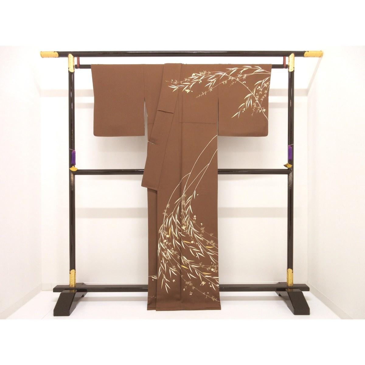 訪問着　友禅加工刺繍入り