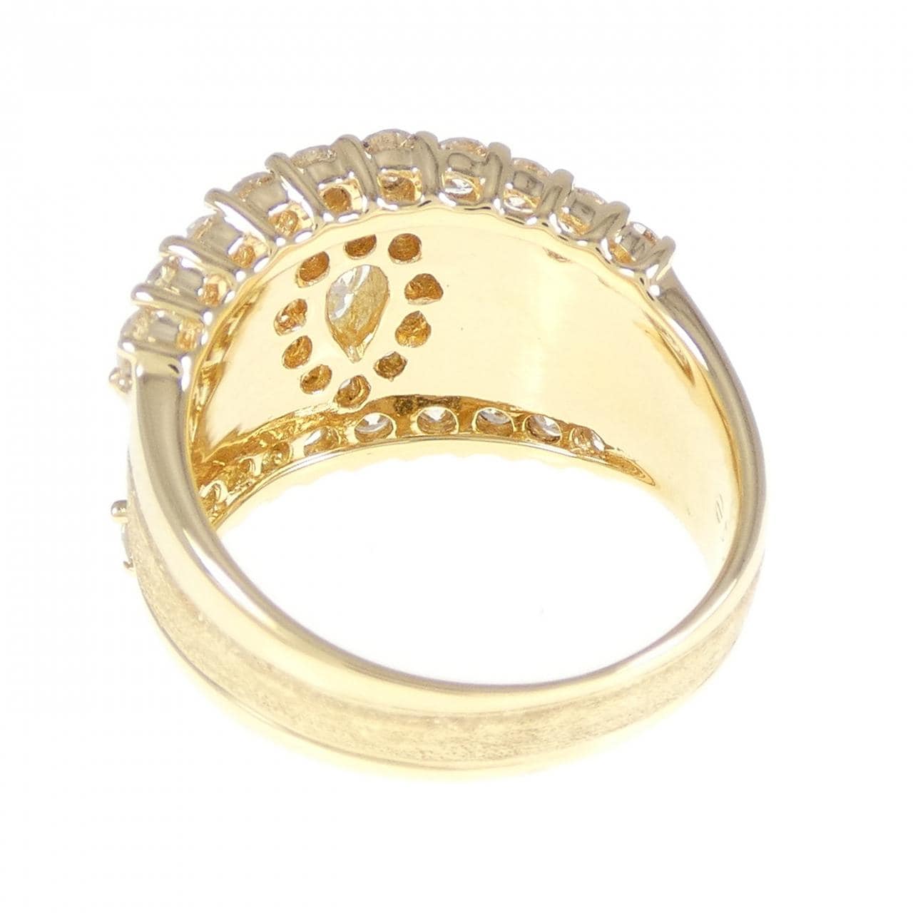 K18YG ダイヤモンド リング 1.90CT