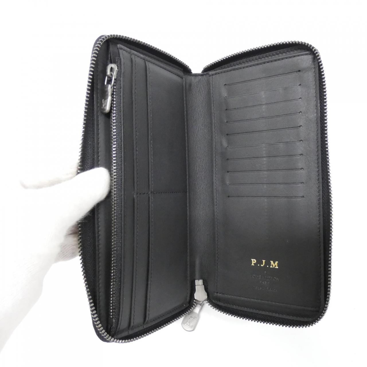 ルイヴィトン ダミエ アンフィニ ジッピー ウォレット ヴェルティカル N63548 財布