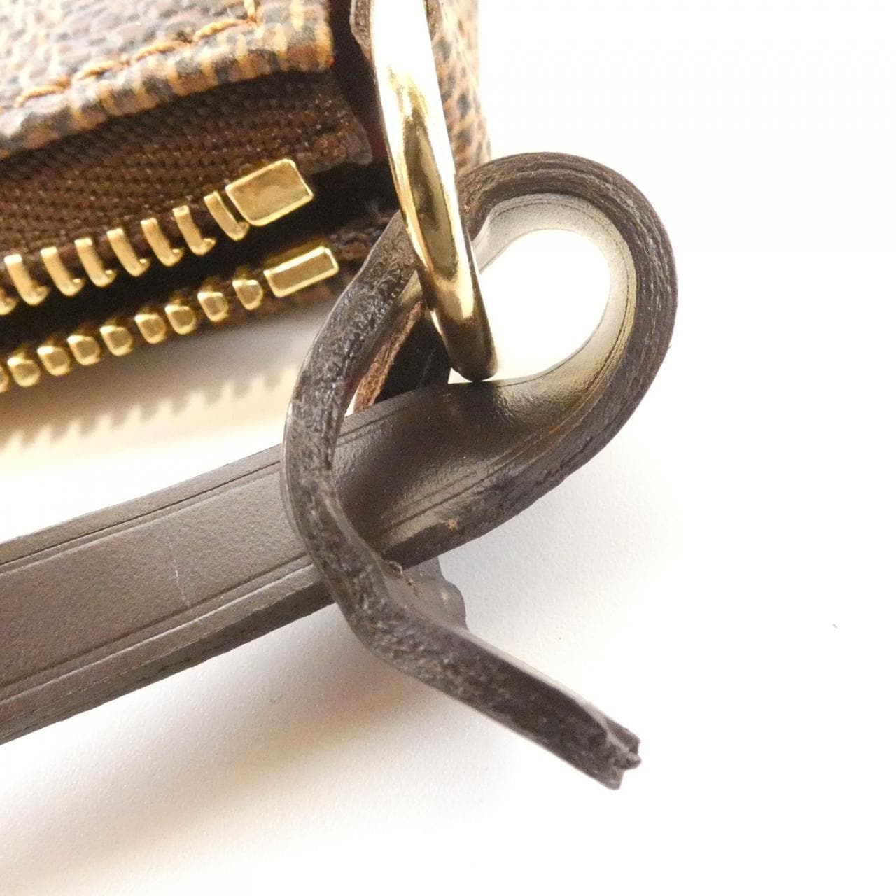 ルイヴィトン ダミエ ポシェット アクセソワール N51985 アクセサリーポーチ