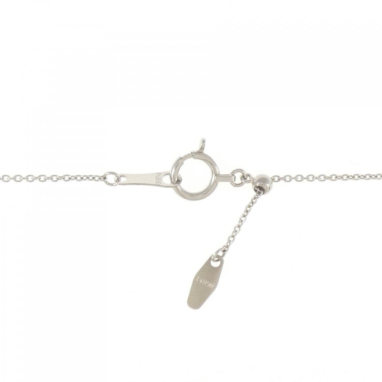 【リメイク】PT900/PT850 ダイヤモンド ネックレス 0.575CT FLY VVS2 オーバルカット