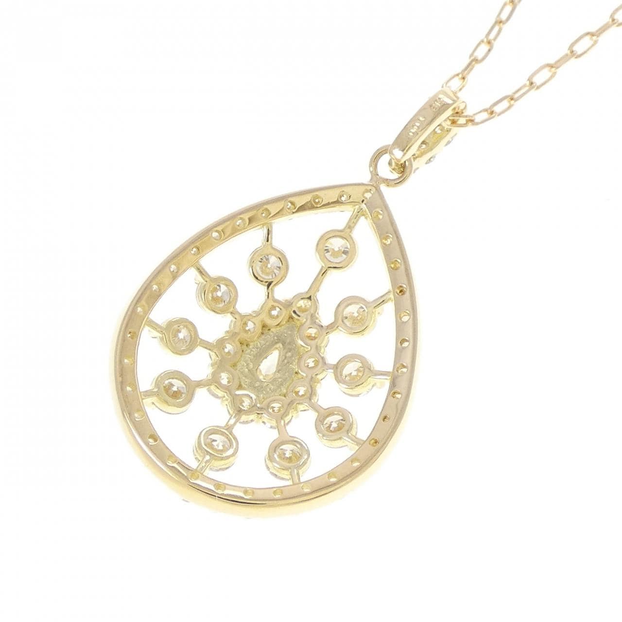 K18YG ダイヤモンド ネックレス 1.00CT