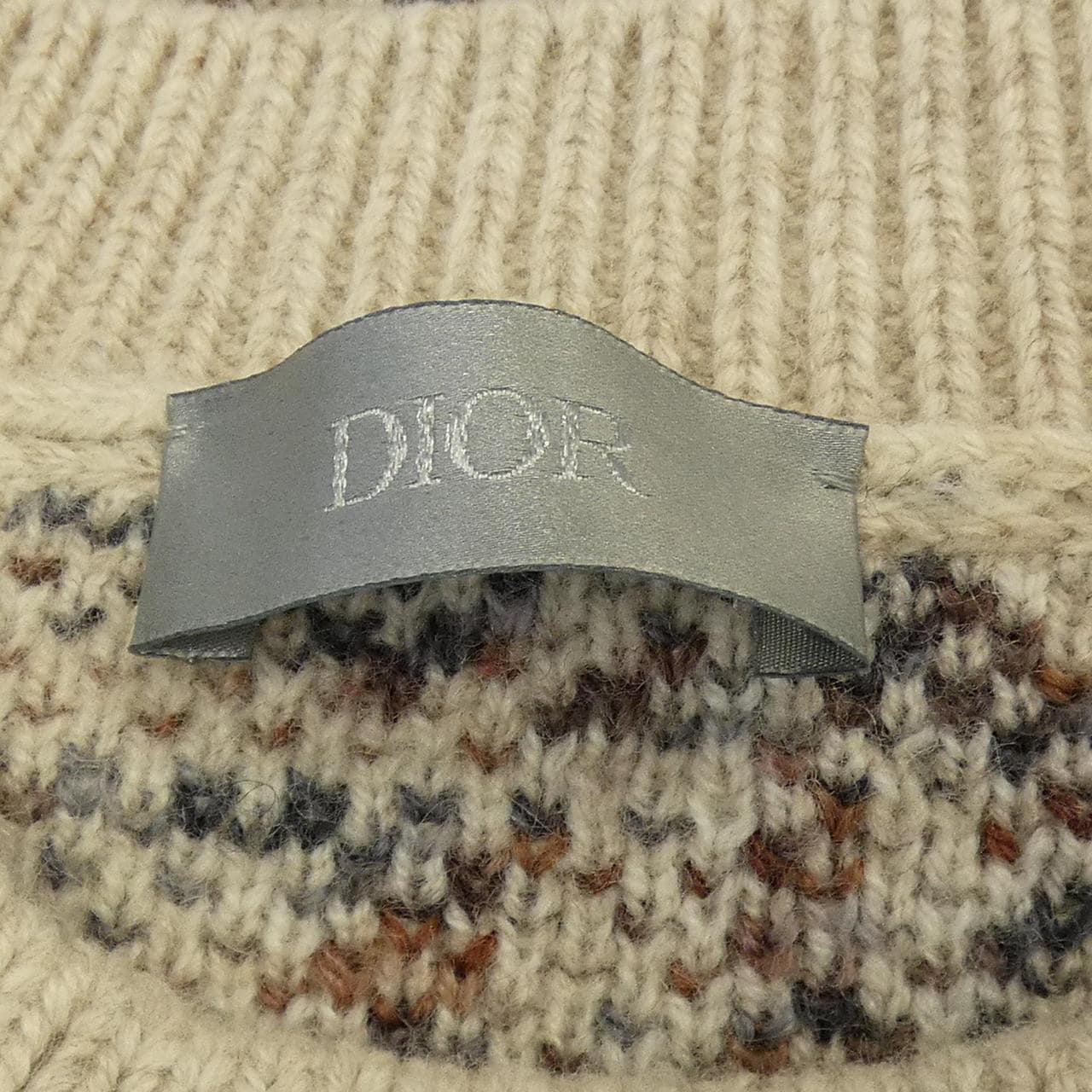 DIOR DIOR Oblique Wool Jacquard Knit 193M638AT662