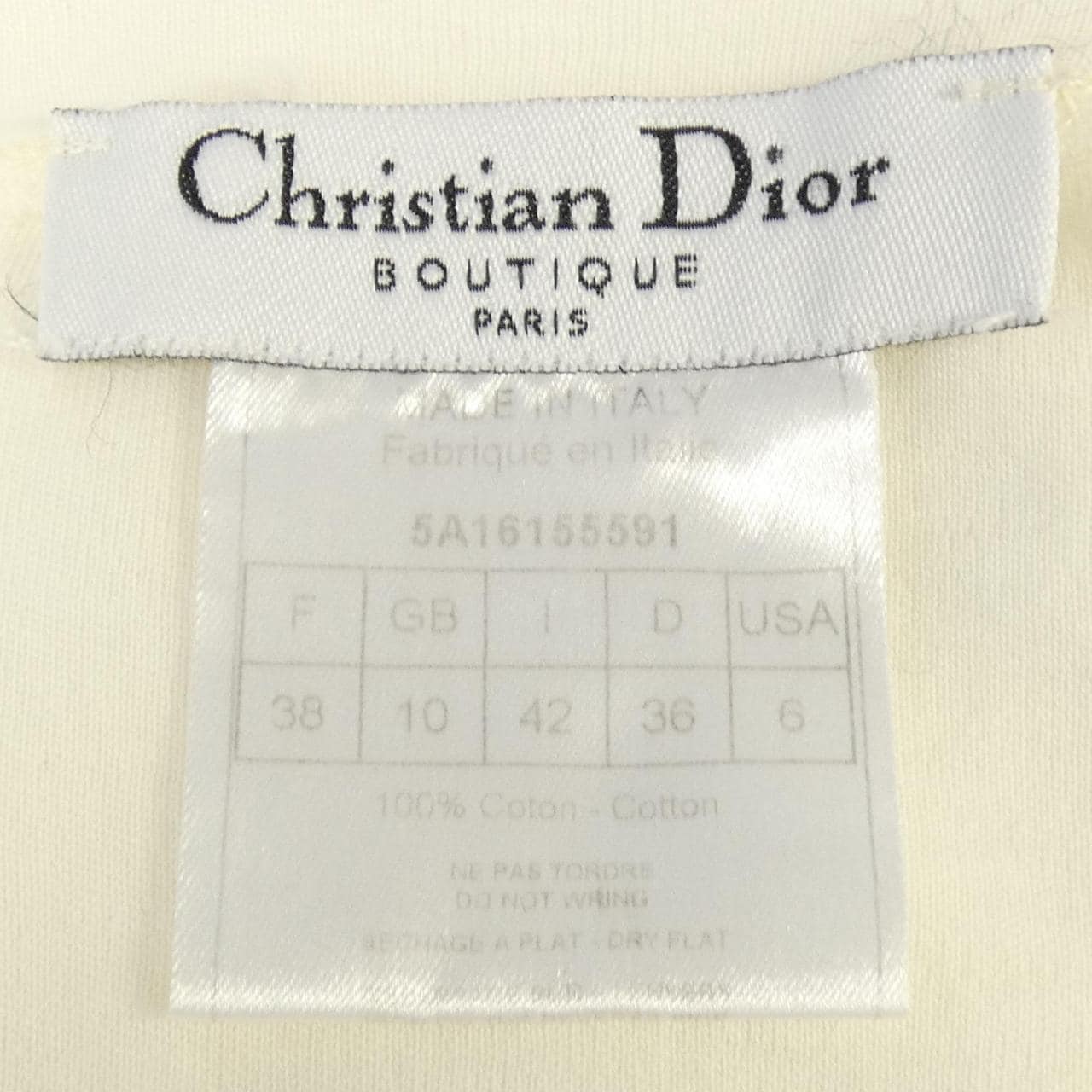 【vintage】CHRISTIAN DIOR CHRISTIAN DIOR 5A16155591 T-Shirt