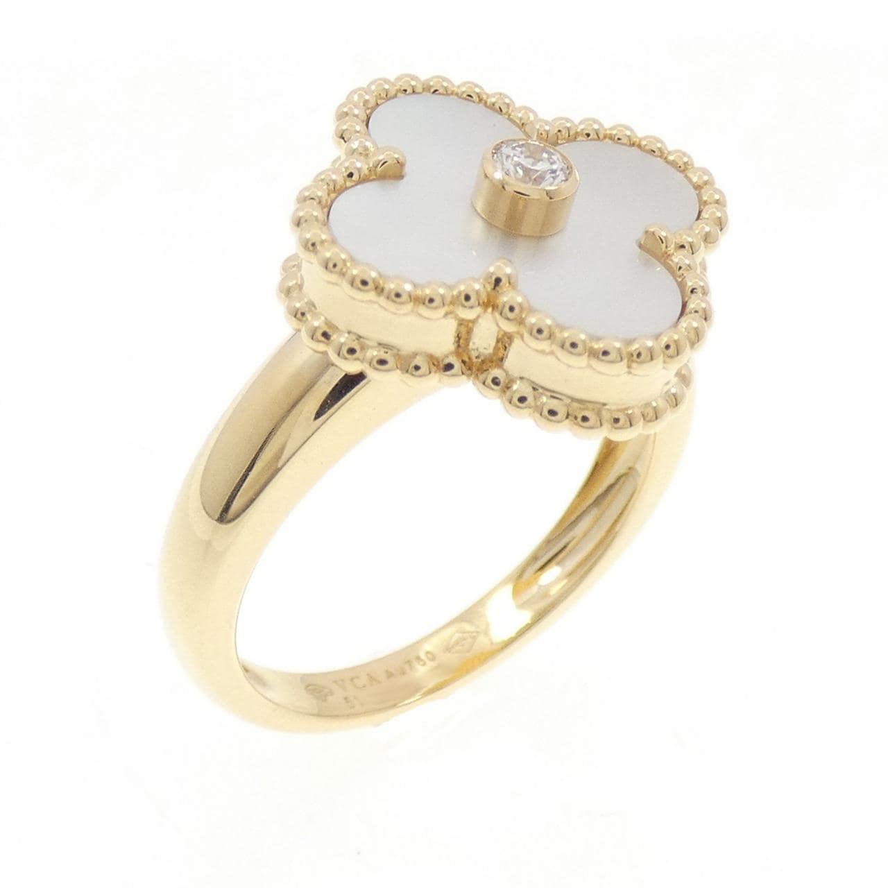 ヴァンクリーフ&アーペル ヴィンテージアルハンブラ リング