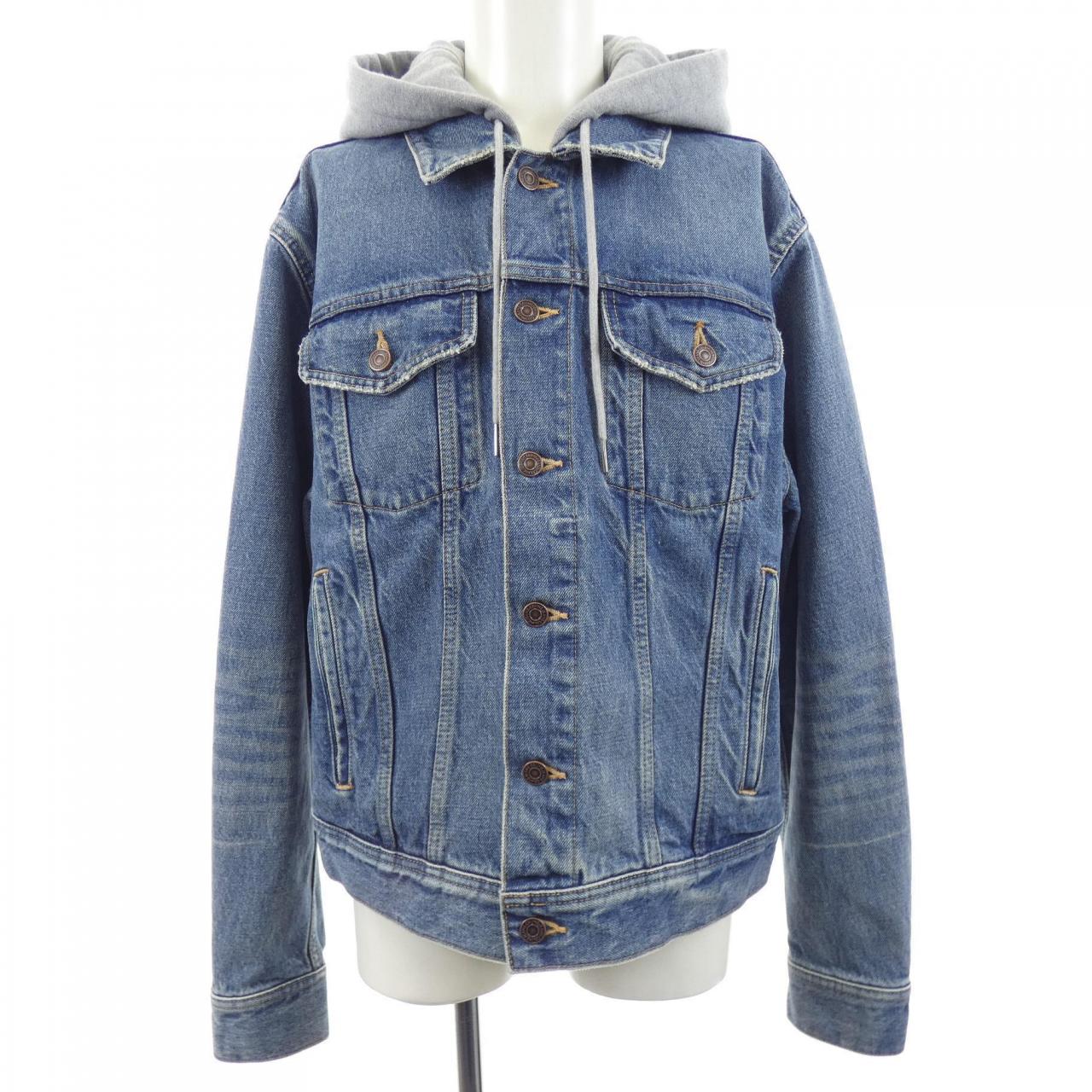 セリーヌ CELINE フード付きトラッカージャケット 2Q472930F デニムジャケット