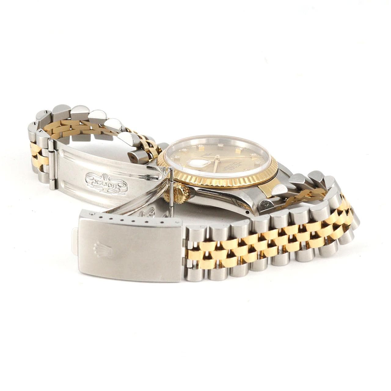 【ノーメンテナンス還元価格】ロレックス デイトジャスト 16233G. SSxYG 自動巻 E番