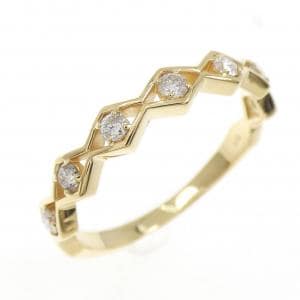 K18YG ダイヤモンド リング 0.22CT