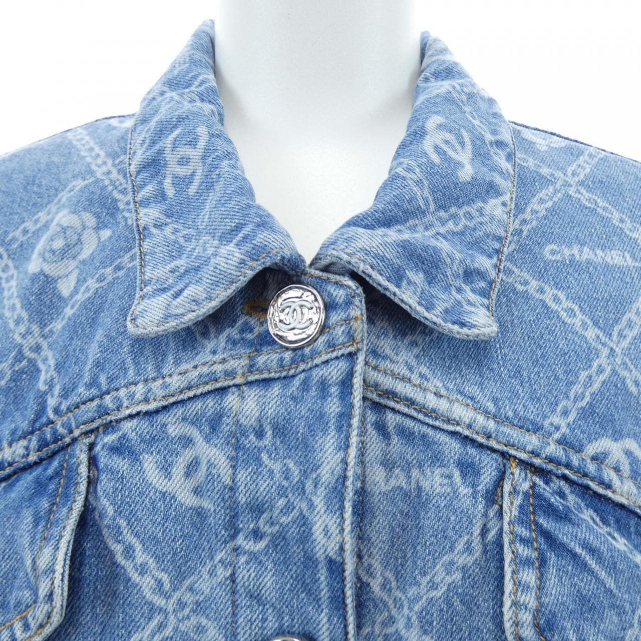 シャネル CHANEL P75284V66857 デニムジャケット